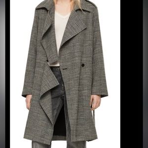 All Saints Bexley Coat Size M